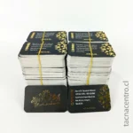foto de tarjetas hot stamping para agrupacion folclorica 
