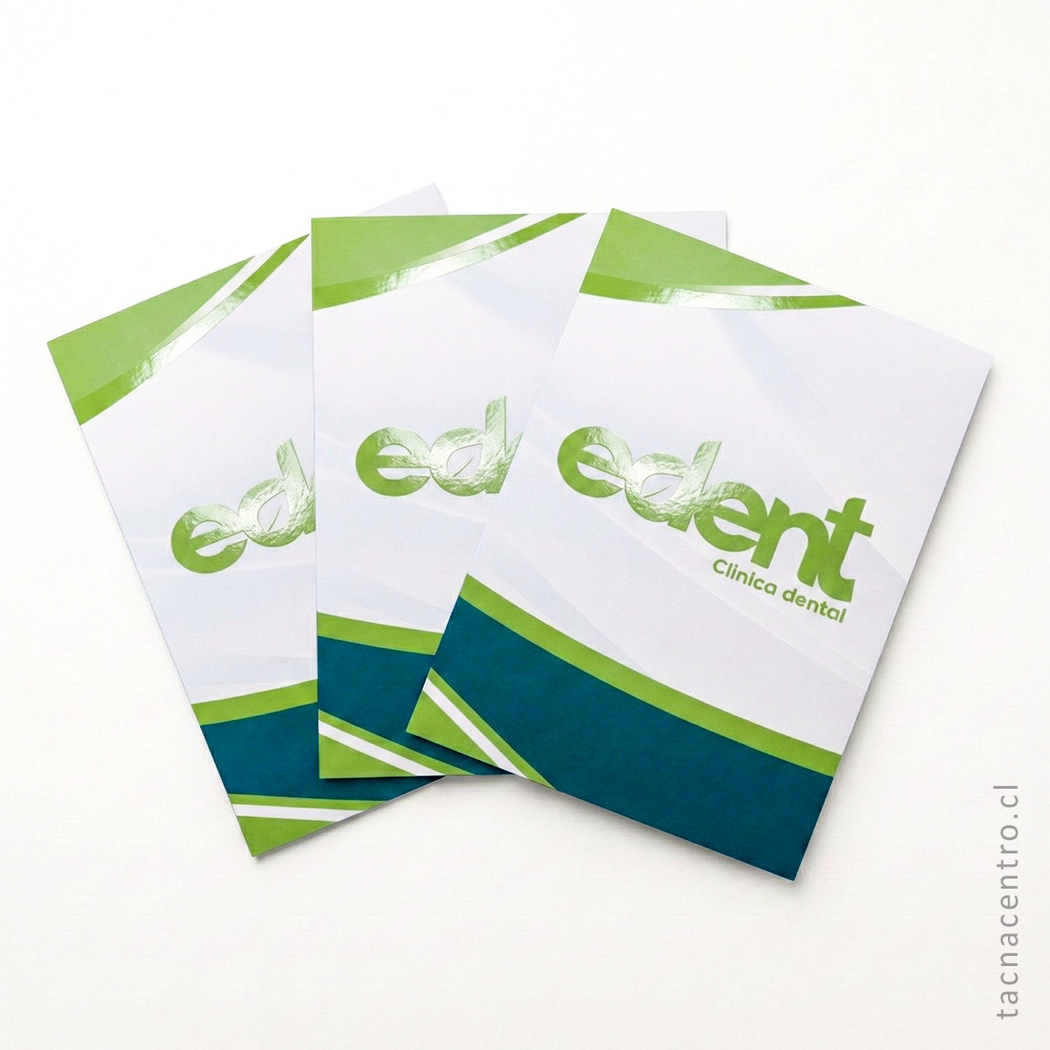fotos de carpetas sectorizadas para clinica dental en chile