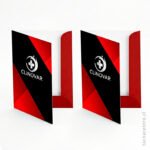 fotos de carpetas troqueladas para clinica en chile