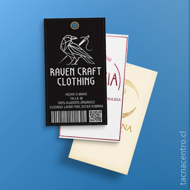 hang tag personalizadas chile