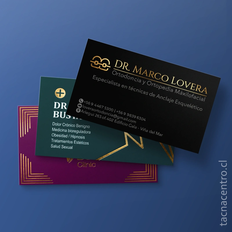 portada tarjetas hot stamping personalizadas chile 2026 tarjetas hot stamping personalizadas chile