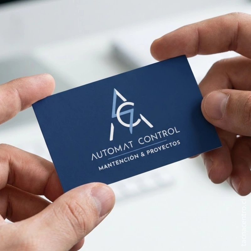 revisión de tarjetas de presentación