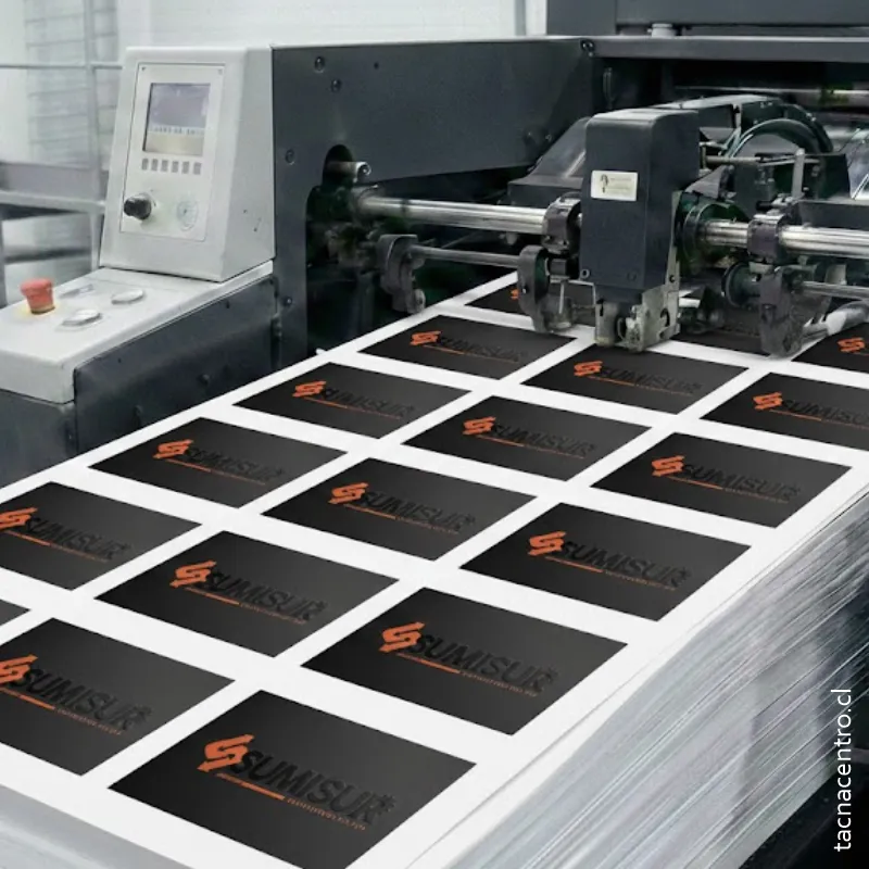 proceso de fabricacion impresion tarjetas con relieve