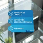 usos de las tarjetas troqueladas para servicio de limpieza
