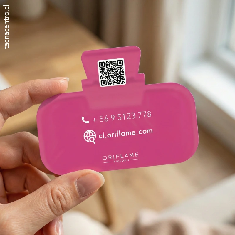 usos de las tarjetas troqueladas para venta de cosmeticos