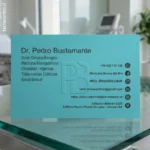 Marcas personales que desean diferenciarse con un diseño sobrio y refinado. tarjetas de presentación con relieve