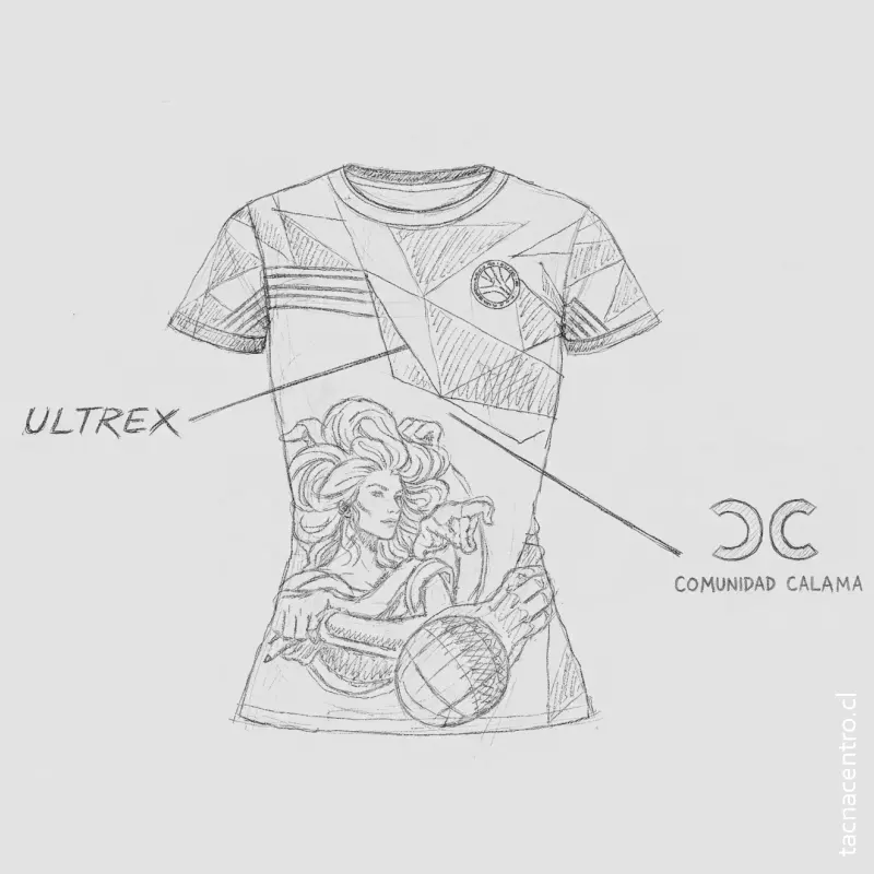 boceto de camisetas de voleibol personalizadas