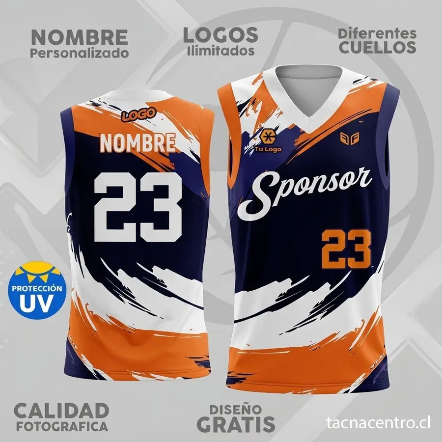 características de camisetas de basquetbol personalizadas