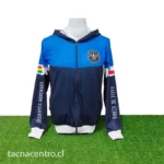 foto de buzo deportivo azul celeste 2026