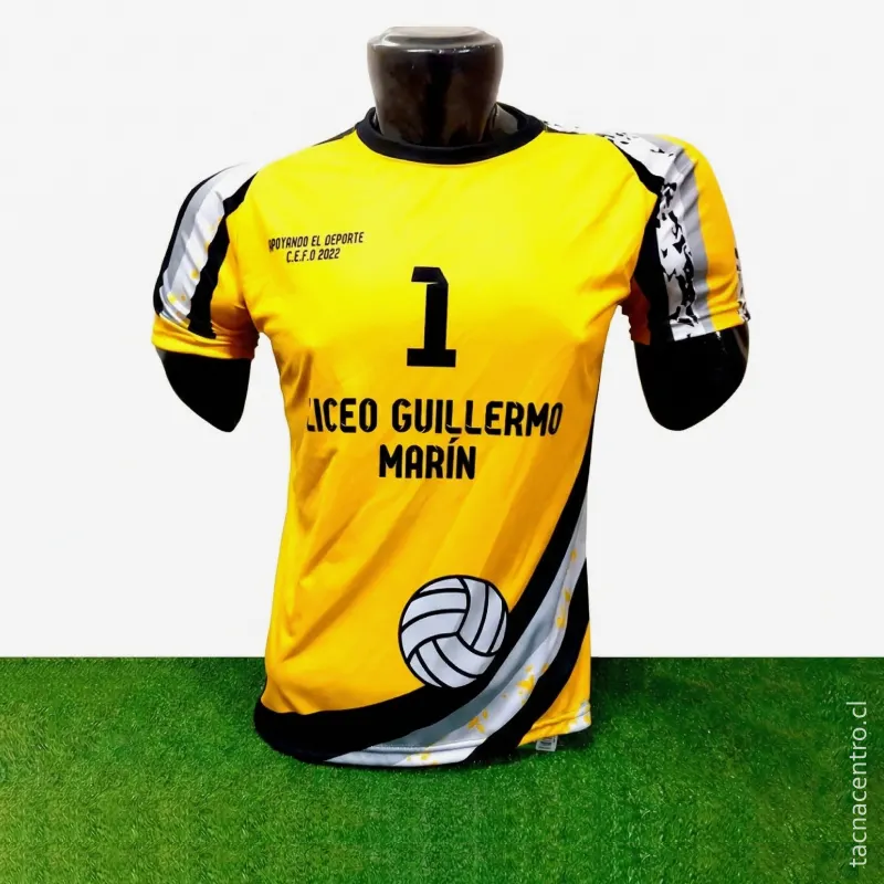 foto de camisetas de voleibol personalizadas chile
