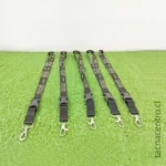 foto de lanyards personalizados sublimado color negro