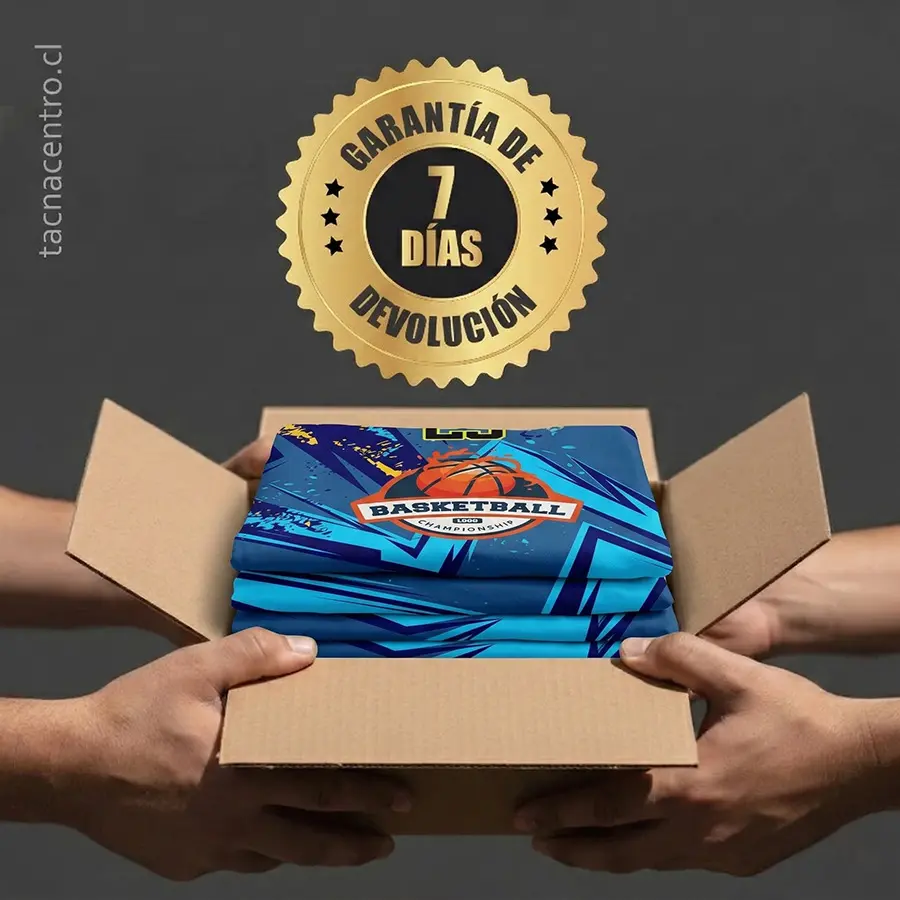 garantia de devolucion de camisetas de basquetbol personalizadas chile.webp garantía de devolución de camisetas de basquetbol personalizadas