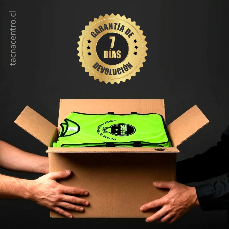 garantia de devolucion de petos deportivos