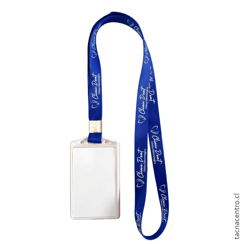 Lanyard con Porta Credencial Acrílico 2 Lanyard con Porta Credencial Acrílico