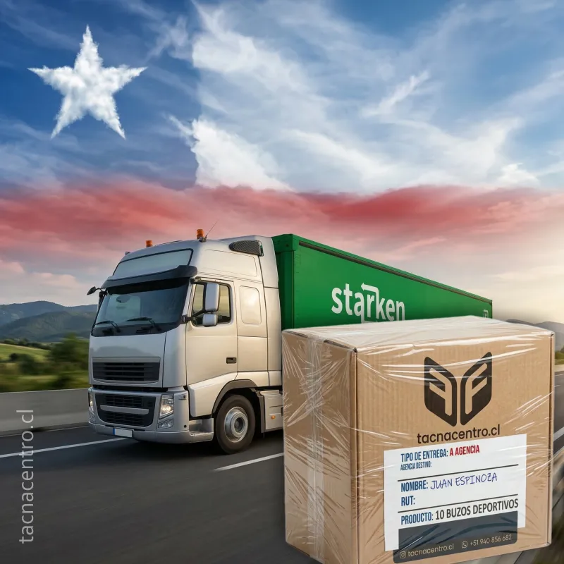 logistica de envio de buzos deportivos