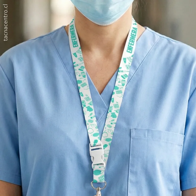 usos de los lanyards enfermera