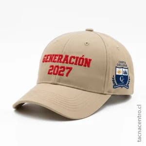 Gorras Jockey para Colegios y Promociones beige 2026