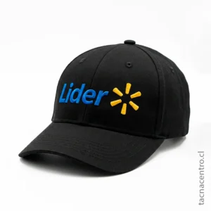 Gorras Jockey para Merchandising de Marca color negro en chile