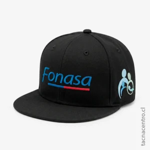 Gorra snapback negra premium para influencers y marcas 2026.