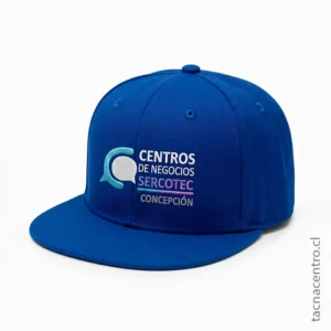 Gorras Snapback para Merchandising color azul en Chile 2026