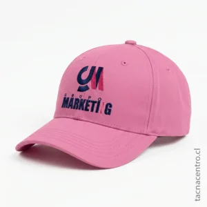Gorras jockey para Eventos y Promociones color rosado en chile