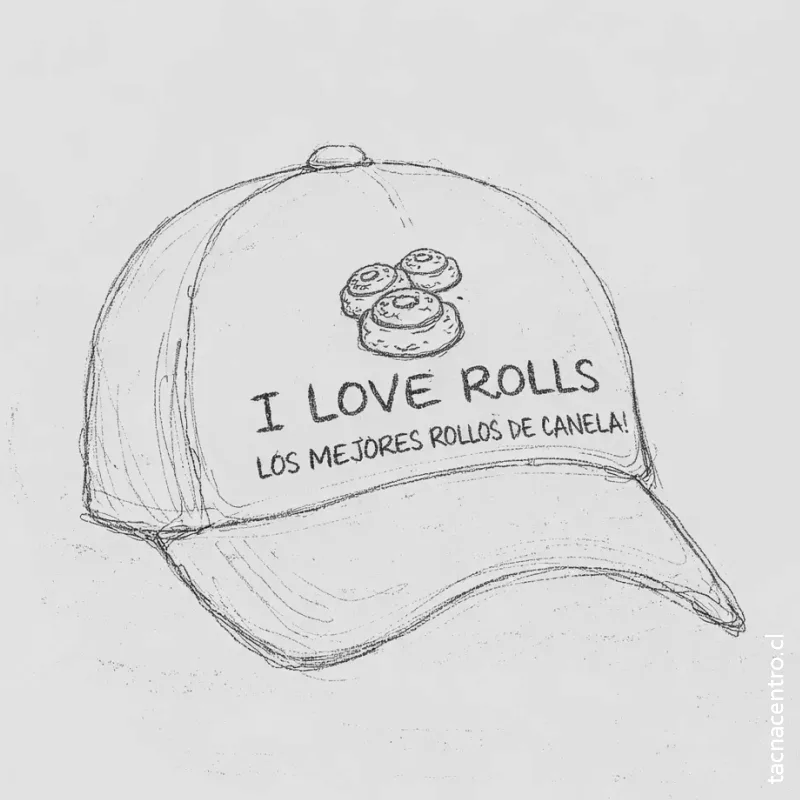 bosquejo de gorras personalizadas