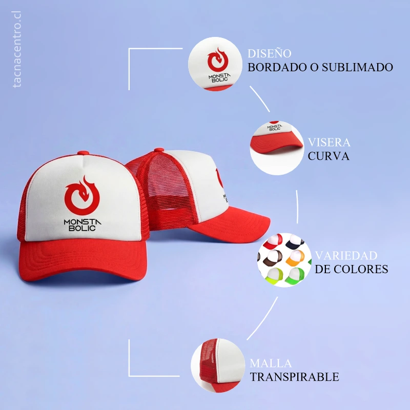caracteristicas gorras trucker 2026 caracteristicas de gorras trucker 2026