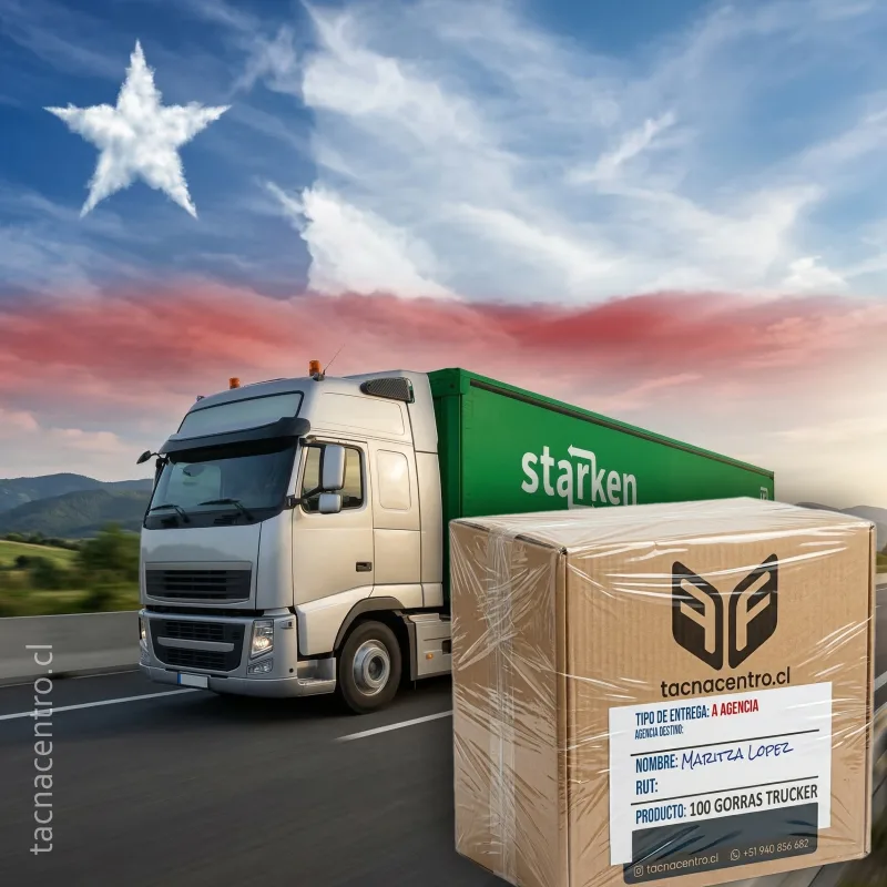 envio de gorras personalizadas de tacna a chile