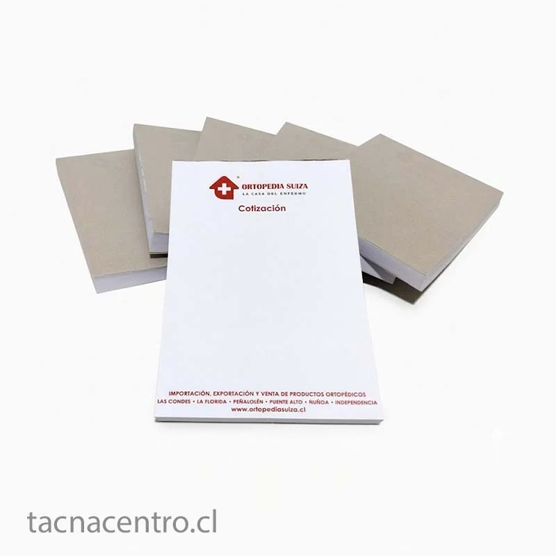 Talonarios autocopiativos personalizados para negocio en chile