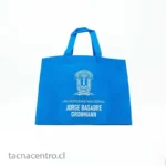 Bolsas TNT personalizadas publicitarias celeste