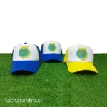 foto de gorra de malla amarilla