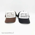 foto de gorra de malla negra