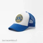 foto de gorra de malla azul