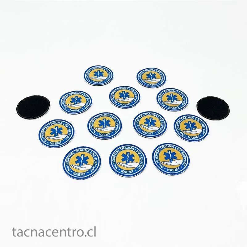 Parches personalizados con logo 