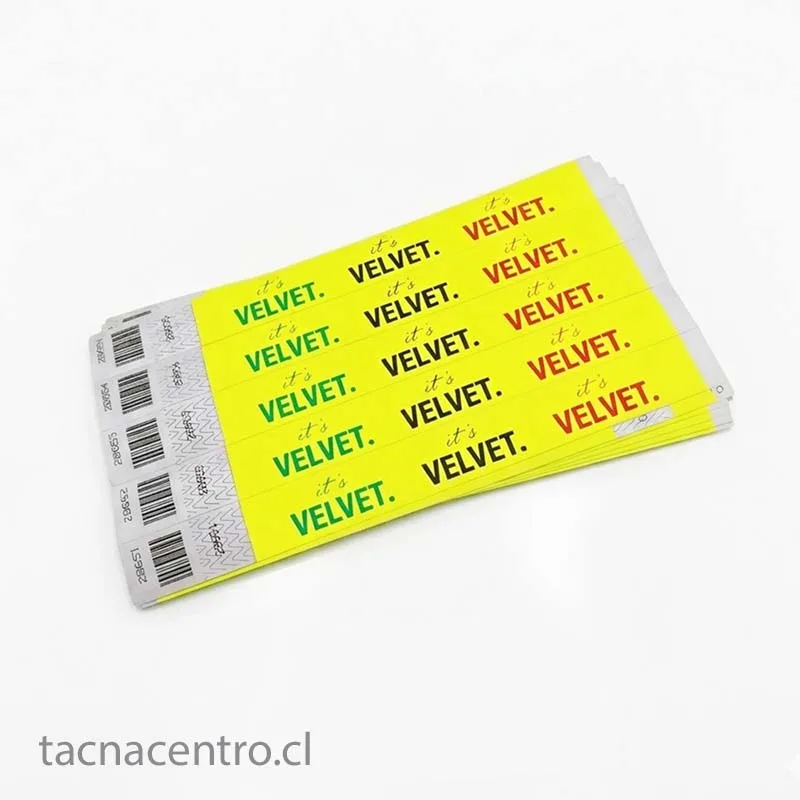 Trabajos realizados en pulseras de papel 2026
