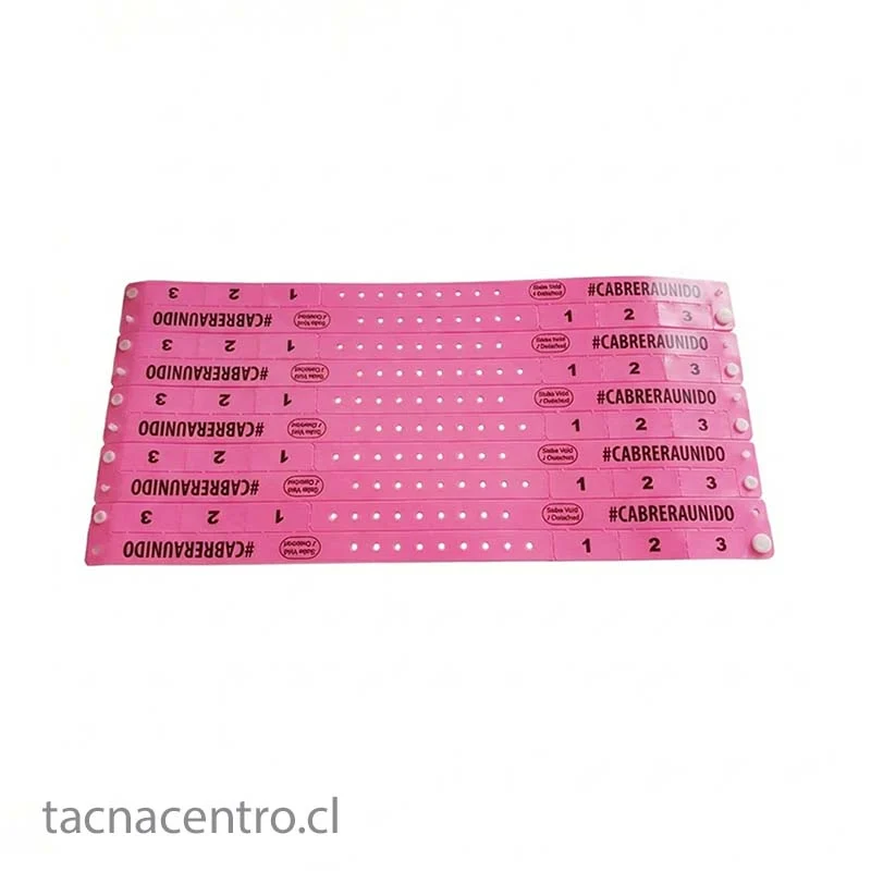 Fotos de pulseras para eventos en chile 2026