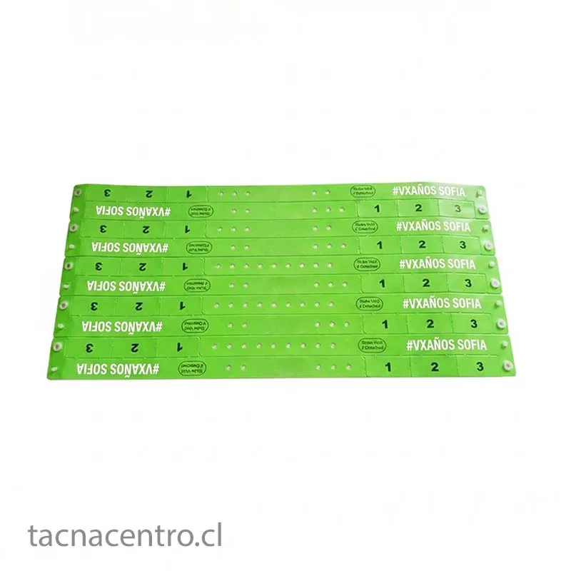 Fotos de pulseras para eventos en chile 2026