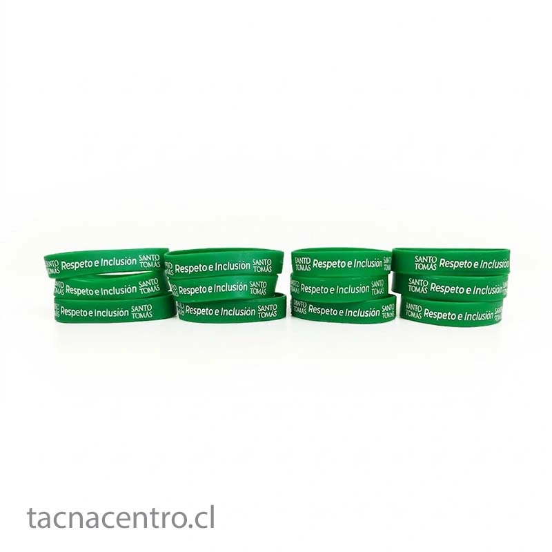 Fotos de pulseras de silicona en chile 