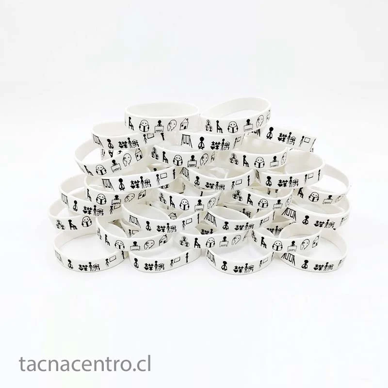 Fotos de pulseras de silicona en chile 