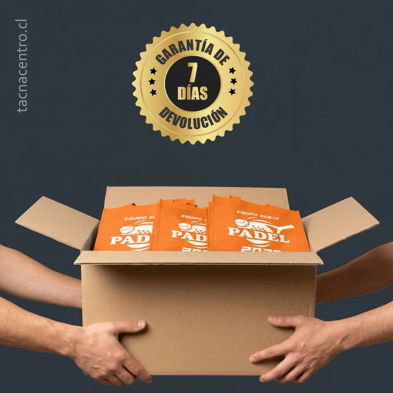 Garantía y políticas de devolución de bolsas personalizadas en Chile