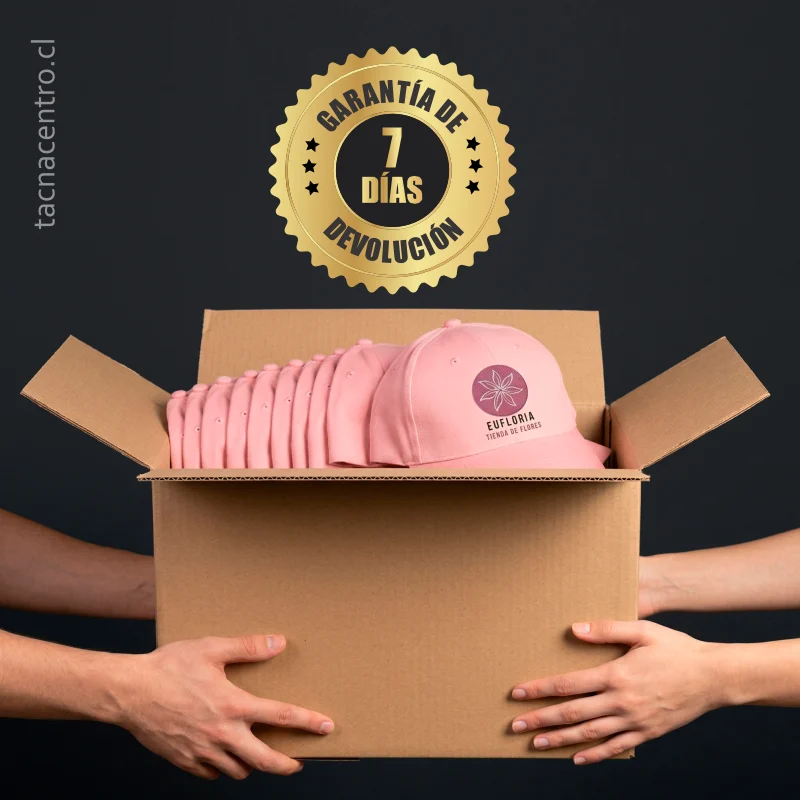 Garantía y devolución de gorras jockey