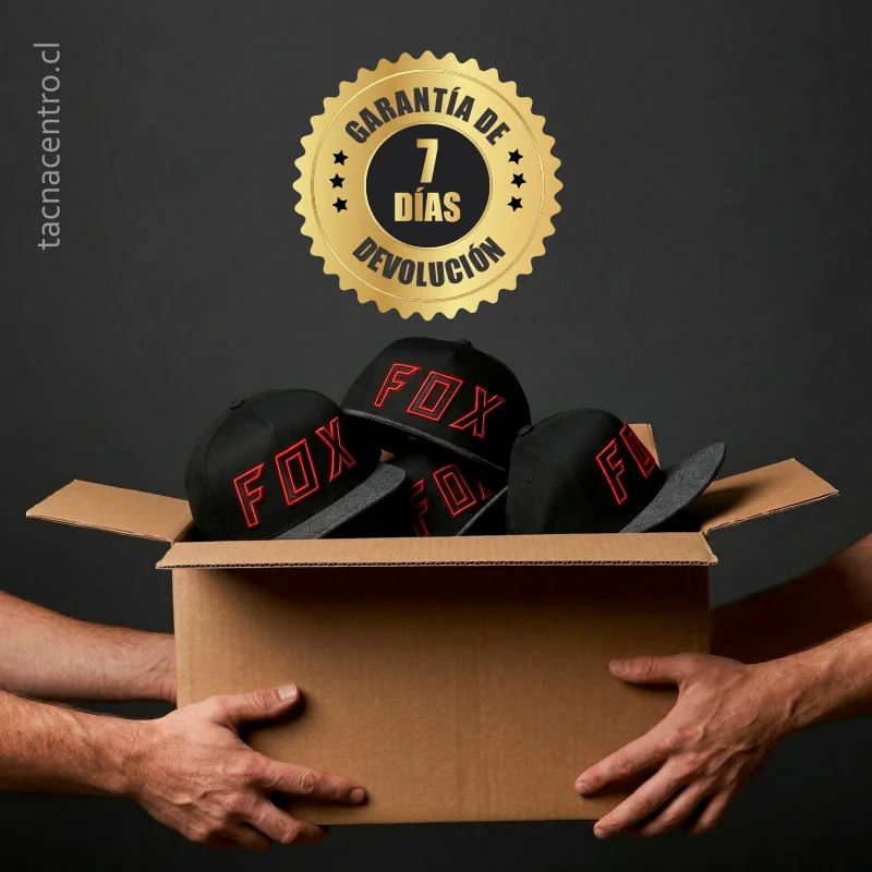 Garantía y devolución de gorras snapback 