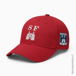 gorra jockey para equipos deportivos roja2026