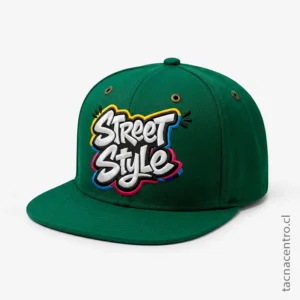 Gorras Planas de Hip Hop color verde en Chile 2026