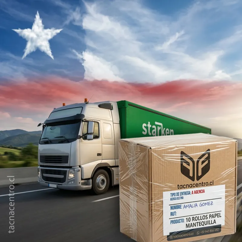 logistica y envio papel mantequilla 2026 Logística de empaque y proceso de envío seguro para papel mantequilla a todo Chile.