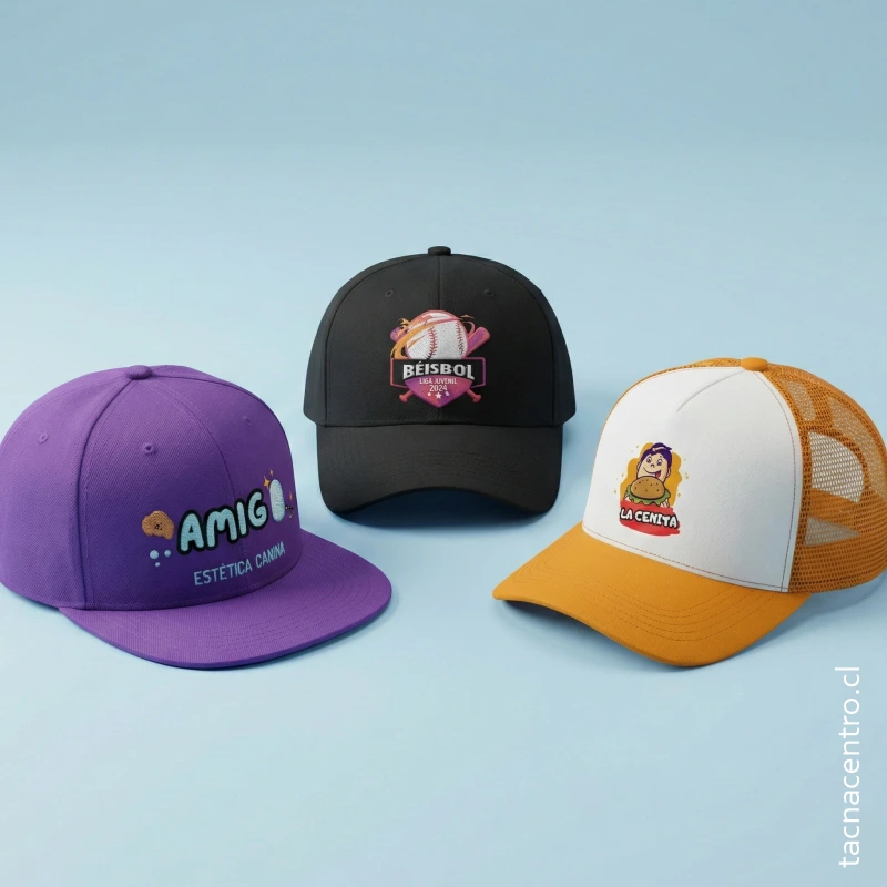gorras personalizadas chile 2026