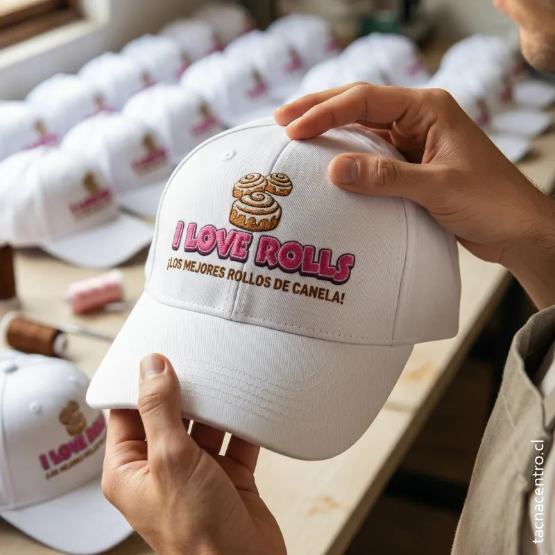 Bordado de gorras jockey personalizadas