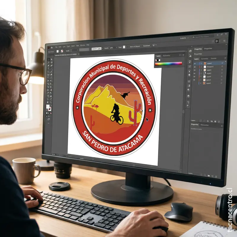 Diseño digital de parches personalizados
