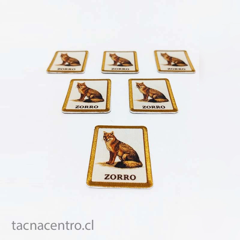Parches personalizados con logo 
