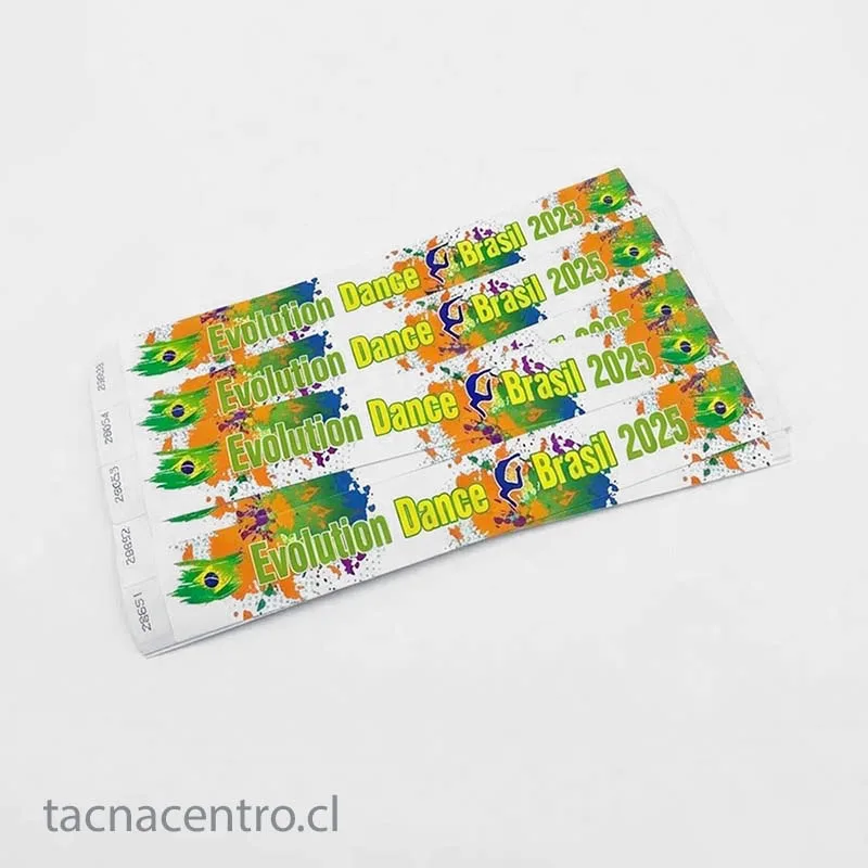 Trabajos realizados en pulseras de papel 2026